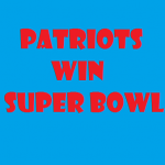 patriots win super bowl