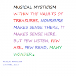 MUSICAL MYSTICISM