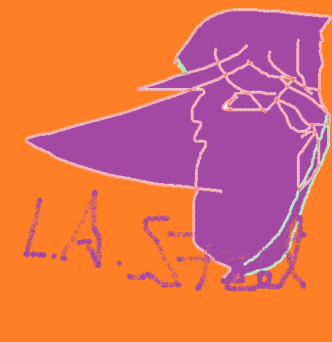 purple headed l.a.steel