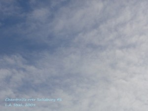 chemtrails over Salisbury #6, 2009