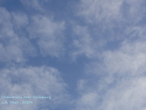 chemtrails over Salisbury#3, 2009