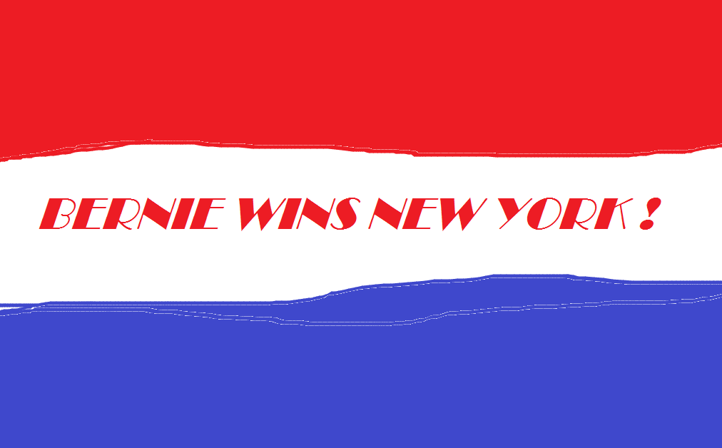 BERNIE WINS NEW YORK