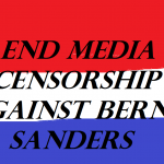 end media censorship against bernie sanders