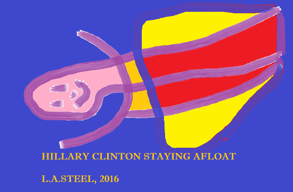 HILLARY CLINTON STAYING AFLOAT