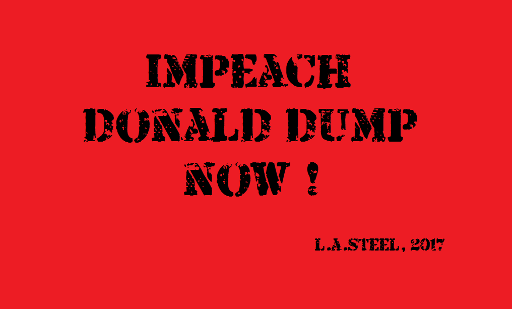 impeach donald dump now 2017