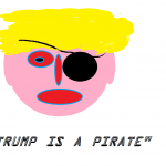 trump is a pirate 2017