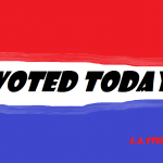 I VOTED TODAY 2018