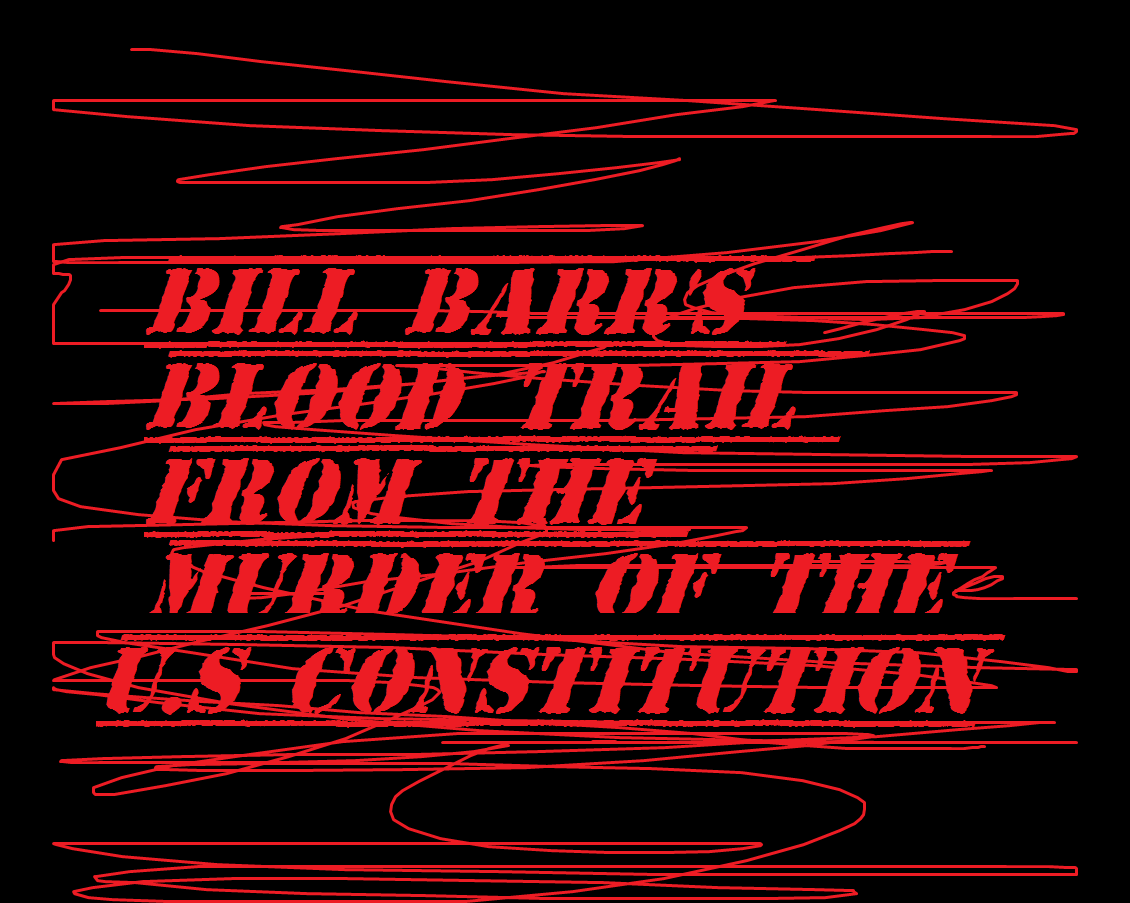 bill barr's blood trails 2019