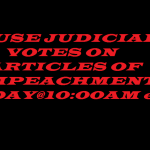 HOUSE JUDICIARY IMPEACHMENT VOTE 12 13 19